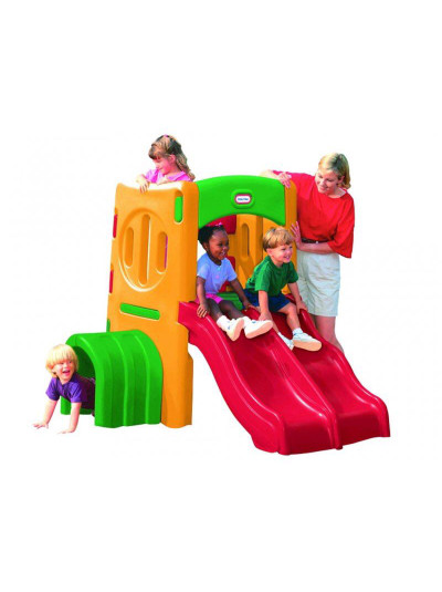 Игровой комплекс пластиковый две горки